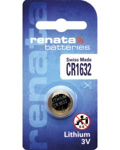 RENATA lithium paristo 3V CR1632