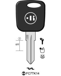 Avainaihio sirupaikalla FO10 (FC7/FO-TX)